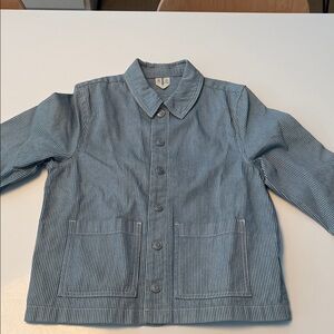 Striped Blue Kids Jacket